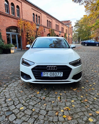 Audi A4 cena 92900 przebieg: 142000, rok produkcji 2020 z Poznań małe 191